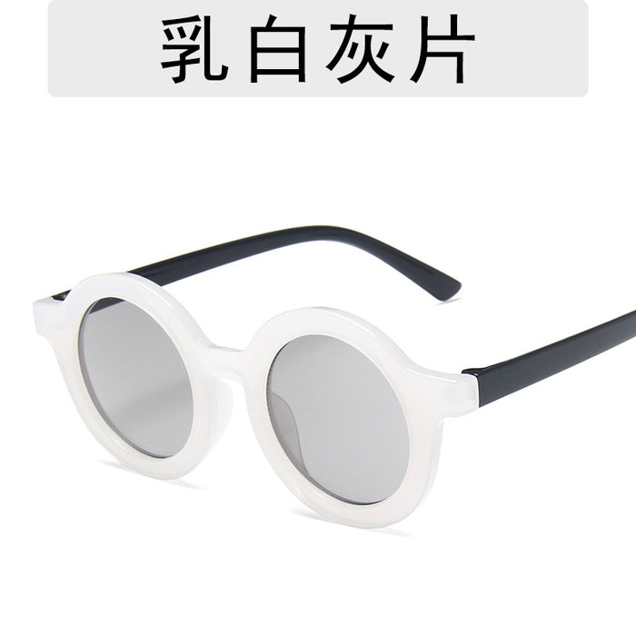 Jewelry WholesaleWholesale retro small round frame anti blue light glasses JDC-SG-JiaW006 Sunglasses 嘉威 %variant_option1% %variant_option2% %variant_option3%  Factory Price JoyasDeChina Joyas De China