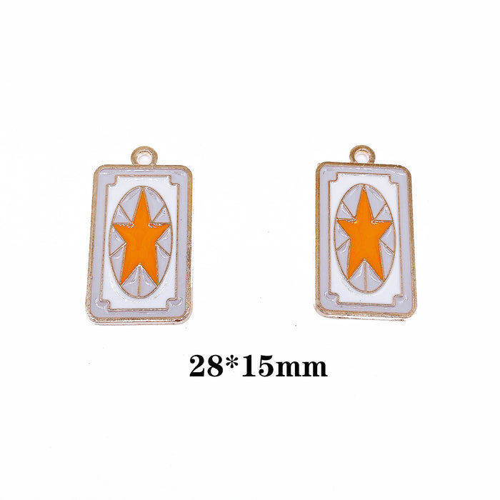 Wholesale Cartoon Enamel Alloy Bracelet Charms Accessories (M) MOQ≥10 JDC-CS-LingM009