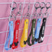 Jewelry WholesaleWholesale pvc soft glue long strip lanyard keychain (M) JDC-KC-JiK007 Keychains 吉阔 %variant_option1% %variant_option2% %variant_option3%  Factory Price JoyasDeChina Joyas De China