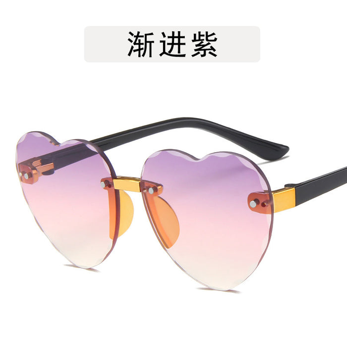 Jewelry WholesaleWholesale Children's Heart Sunshade Sunglasses JDC-SG-GuangD010 Sunglasses 光度 %variant_option1% %variant_option2% %variant_option3%  Factory Price JoyasDeChina Joyas De China