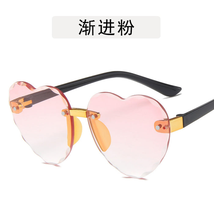 Jewelry WholesaleWholesale Children's Heart Sunshade Sunglasses JDC-SG-GuangD010 Sunglasses 光度 %variant_option1% %variant_option2% %variant_option3%  Factory Price JoyasDeChina Joyas De China