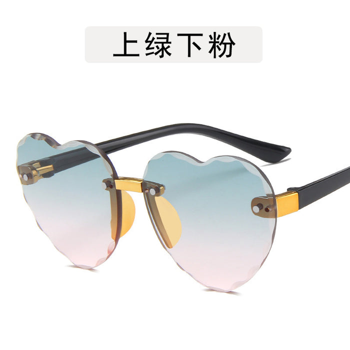 Jewelry WholesaleWholesale Children's Heart Sunshade Sunglasses JDC-SG-GuangD010 Sunglasses 光度 %variant_option1% %variant_option2% %variant_option3%  Factory Price JoyasDeChina Joyas De China