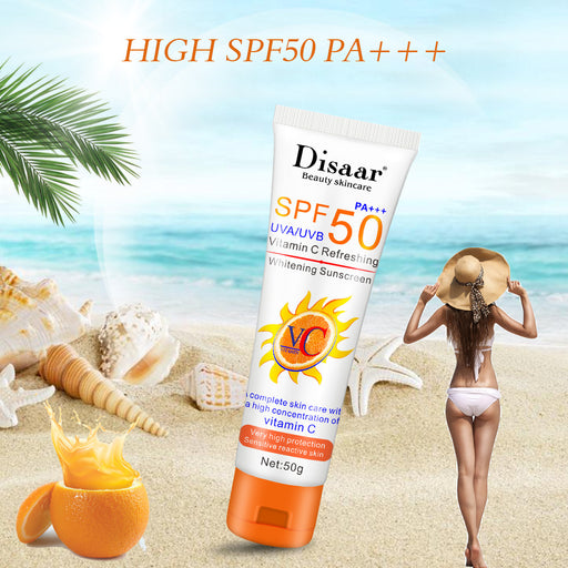 Jewelry WholesaleWholesale Vitamin C Body Moisturizing UV Protection Physical Sunscreen MOQ≥3 JDC-SC-HaiS003 Sunscreen 海昇 %variant_option1% %variant_option2% %variant_option3%  Factory Price JoyasDeChina Joyas De China