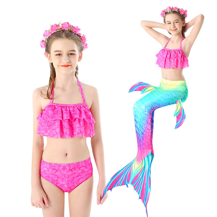 Wholesale Children Mermaid Swimsuit Mermaid Tail Swimwear JDC-SW-ManT001