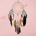 Jewelry WholesaleWholesale Indian Style Vintage Feather Cotton Thread Dreamcatcher MOQ≥2 JDC-DC-BeiT001 Dreamcatcher 蓓通 %variant_option1% %variant_option2% %variant_option3%  Factory Price JoyasDeChina Joyas De China