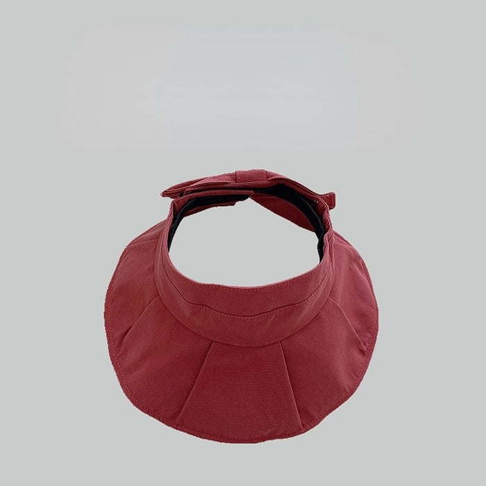 Jewelry WholesaleWholesale Empty Top Folding Hat Fabric Sun Hat JDC-FH-Weilan002 Fashionhat 微蓝 %variant_option1% %variant_option2% %variant_option3%  Factory Price JoyasDeChina Joyas De China