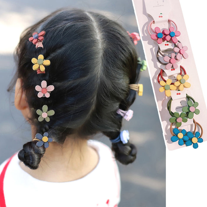 Wholesale small fresh children's head rope does not hurt hair aprons JDC-HS-JuS002