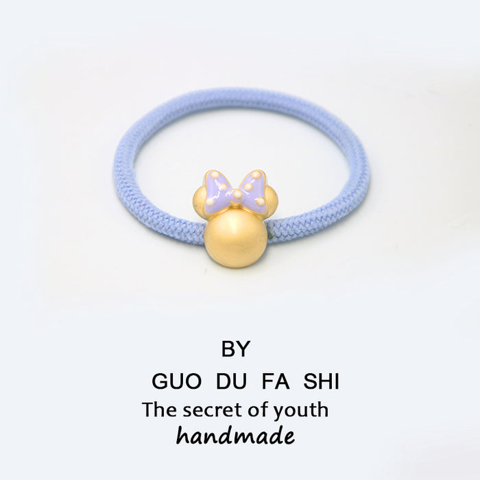 Jewelry WholesaleWholesale cute butterfly combined with gold Hair Scrunchies （M) JDC-HS-GDu003 Hair Scrunchies 国度 %variant_option1% %variant_option2% %variant_option3%  Factory Price JoyasDeChina Joyas De China