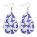 Jewelry WholesaleWholesale Butterfly Double Sided Printed PU Leather  earrings MOQ≥2 JDC-ES-Chengy009 Earrings Chengy %variant_option1% %variant_option2% %variant_option3%  Factory Price JoyasDeChina Joyas De China