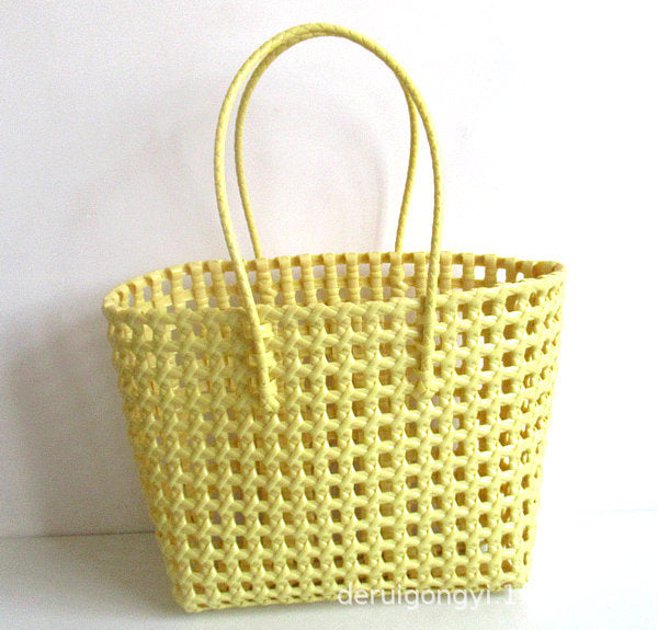 Jewelry WholesaleWholesale Hollow Straw Woven Handbag Beach Bag JDC-BB-DeR004 Beach Bag 德瑞 %variant_option1% %variant_option2% %variant_option3%  Factory Price JoyasDeChina Joyas De China