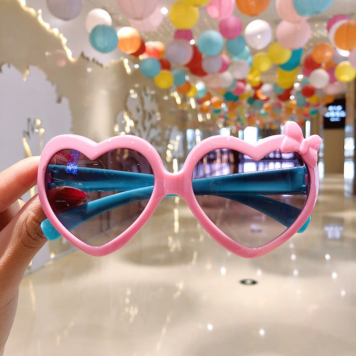 Jewelry WholesaleWholesale kids cartoon love color sunglasses JDC-SG-HengX010 Sunglasses 恒曦 %variant_option1% %variant_option2% %variant_option3%  Factory Price JoyasDeChina Joyas De China