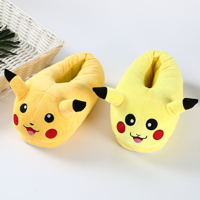 wholesale Autumn Winter Cute Plush Slippers (M) JDC-SP-Dingy006