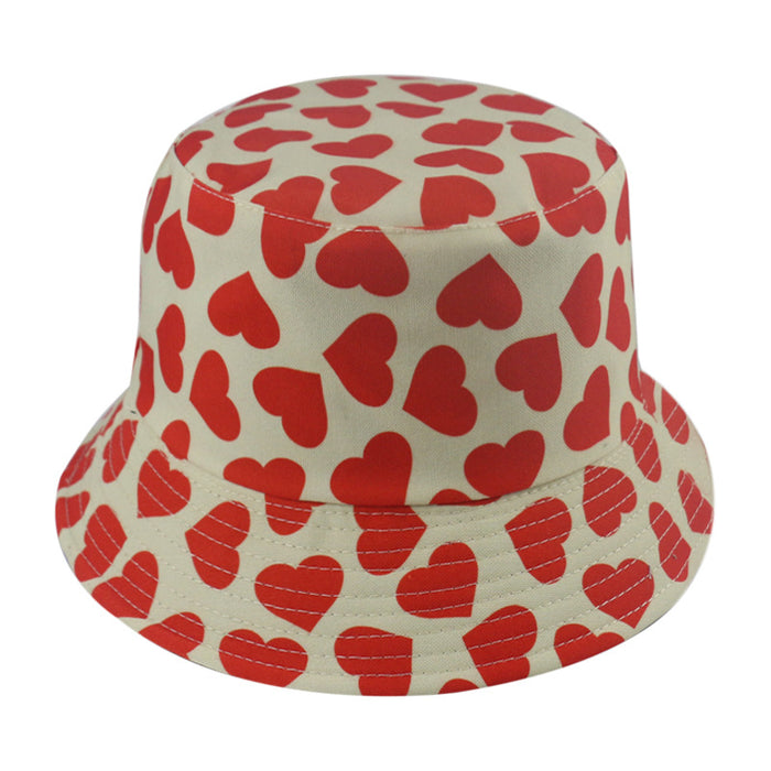 Wholesale fisherman hat polyester love JDC-FH-YuanC006