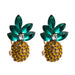 Jewelry WholesaleWholesale summer versatile alloy inlaid color Rhinestone pineapple Ear Studs JDC-ES-HEM006 Piercings 和鸣 %variant_option1% %variant_option2% %variant_option3%  Factory Price JoyasDeChina Joyas De China