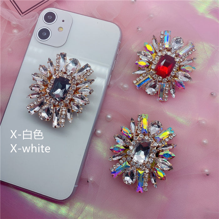 Wholesale Diamond Crystal Sapphire Phone Holder MOQ≥2 JDC-PS-WeiJiu038