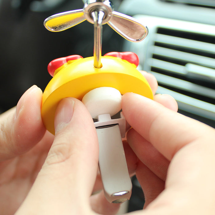 Wholesale Car Accessories Resin Cute Cartoon Air Outlet Fragrance Clip MOQ≥2 JDC-CA-QuanY002