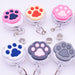 Jewelry WholesaleWholesale cute cat paw chest badge retractable buckle cartoon certificate buckle MOQ≥2 JDC-KC-FuR001 Keychains 富润 %variant_option1% %variant_option2% %variant_option3%  Factory Price JoyasDeChina Joyas De China