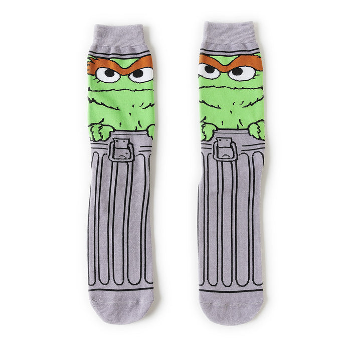 Wholesale socks cartoon medium and long tube skateboard personality socks (M) JDC-SK-HuiHe008