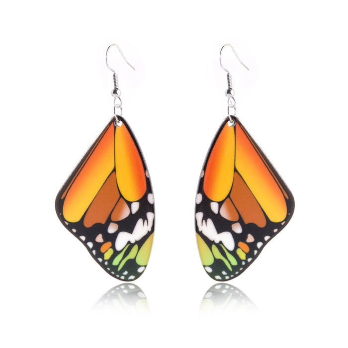 Wholesale Earrings Stainless Steel Acrylic Butterfly Earrings MOQ≥2 JDC-ES-Yida020