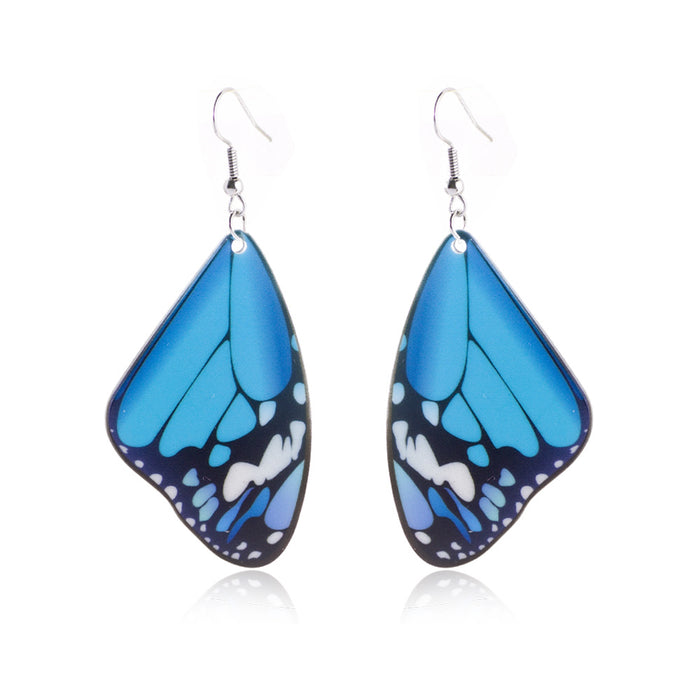 Wholesale Earrings Stainless Steel Acrylic Butterfly Earrings MOQ≥2 JDC-ES-Yida020