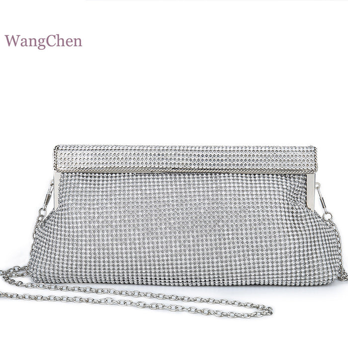 Wholesale diamond encrusted women's bag evening bag evening dress handbag JDC-HB-WangC005