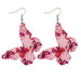Jewelry WholesaleWholesale PU Leather Butterfly Sequin Double Sided Print Earrings JDC-ES-Chengy011 Earrings Chengy %variant_option1% %variant_option2% %variant_option3%  Factory Price JoyasDeChina Joyas De China