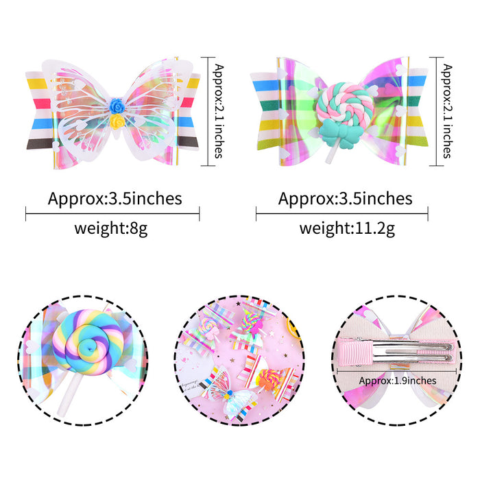 Jewelry WholesaleWholesale Rainbow Lollipop Gradient Sequin Children Hairpin Hairpin Hairpin Hairpin JDC-HC-Xiane006 Hair Clips 仙儿 %variant_option1% %variant_option2% %variant_option3%  Factory Price JoyasDeChina Joyas De China