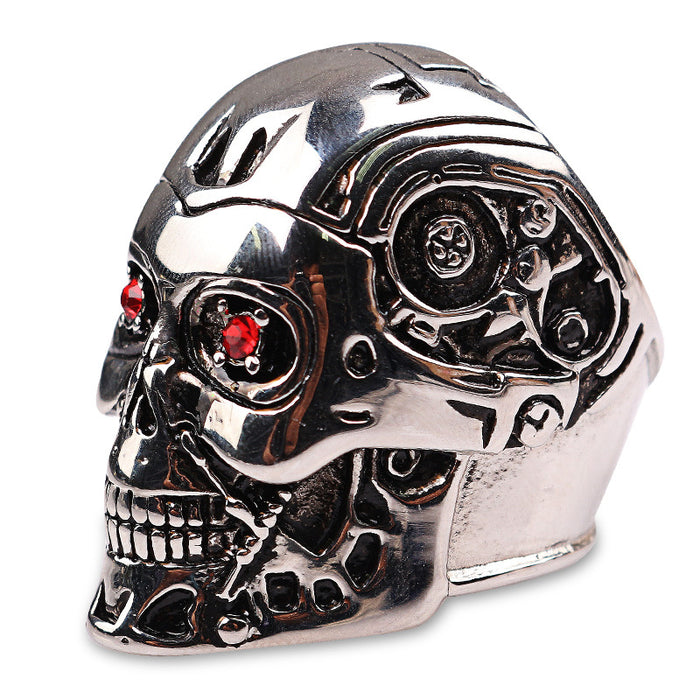 Jewelry WholesaleWholesale Alloy Skull Ring JDC-RS-MM002 Rings 慕名 %variant_option1% %variant_option2% %variant_option3%  Factory Price JoyasDeChina Joyas De China