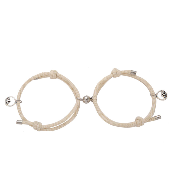 Wholesale Alloy Eachother Couple Bracelet Pair JDC-BT-ZiR017