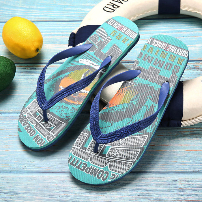 Jewelry WholesaleWholesale plastic PE summer beach men's flip flops JDC-SP-MuS003 Slippers 木氏 %variant_option1% %variant_option2% %variant_option3%  Factory Price JoyasDeChina Joyas De China