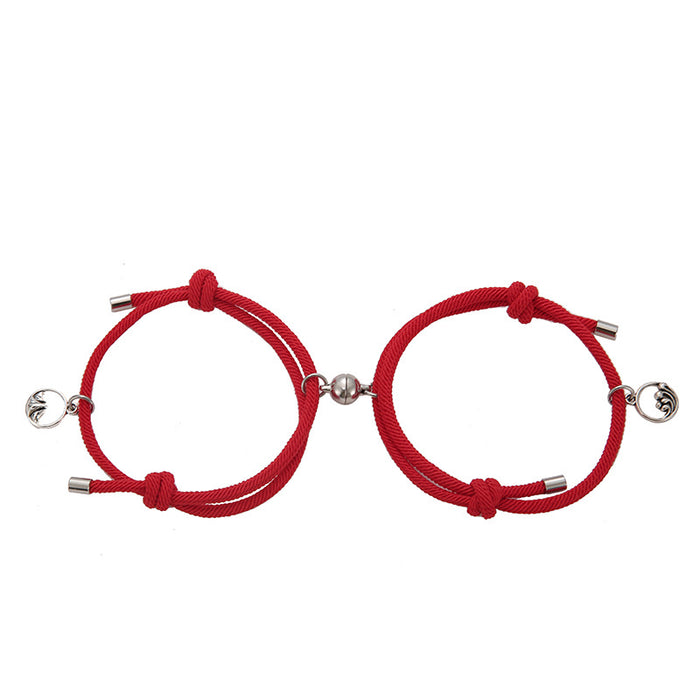 Wholesale Alloy Eachother Couple Bracelet Pair JDC-BT-ZiR017