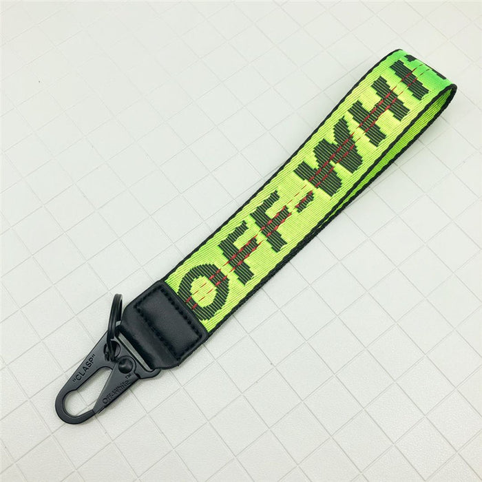 Wholesale Keychains Alloy Canvas Embroidery English Letters Lanyard (F) MOQ≥2 JDC-KC-HQiu002