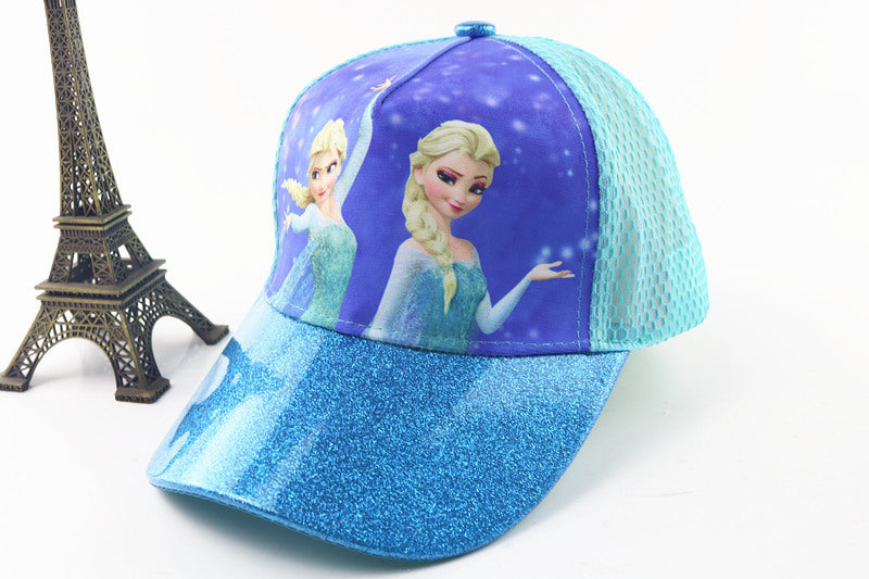 Wholesale children summer sunscreen mesh cap cartoon outdoor cap JDC-FH-WuF003