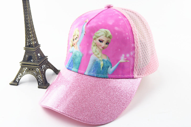 Wholesale children summer sunscreen mesh cap cartoon outdoor cap JDC-FH-WuF003