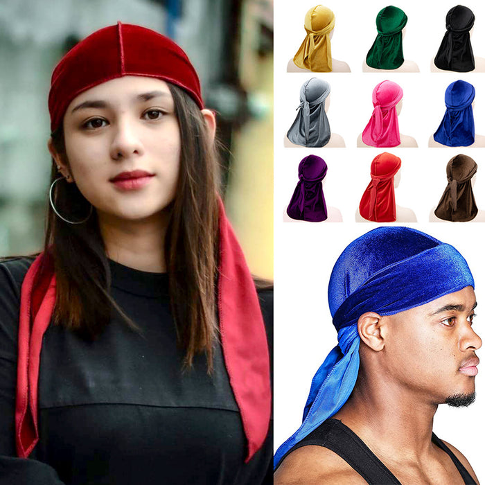 Wholesale Velvet Long Tail Pirate Hat Hip Hop Oversized JDC-FH-DCai003