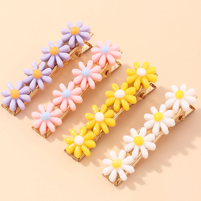 Jewelry WholesaleWholesale Daisy Alloy Flower Hair Clip JDC-HC-Moduo002 Hair Clips 摩多 %variant_option1% %variant_option2% %variant_option3%  Factory Price JoyasDeChina Joyas De China