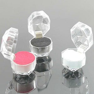 Wholesale Anti Shock Ring Acrylic Jewelry Box JDC-RS-Dingc019