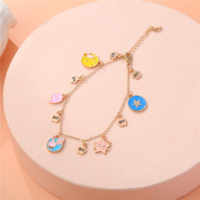 Wholesale Bracelet Alloy Kids Cute Cartoon JDC-BT-ZhuoM008