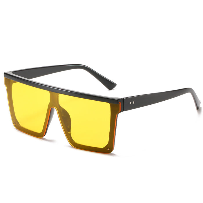 Wholesale PC Lens Large Square Sunglasses JDC-SG-XiY007