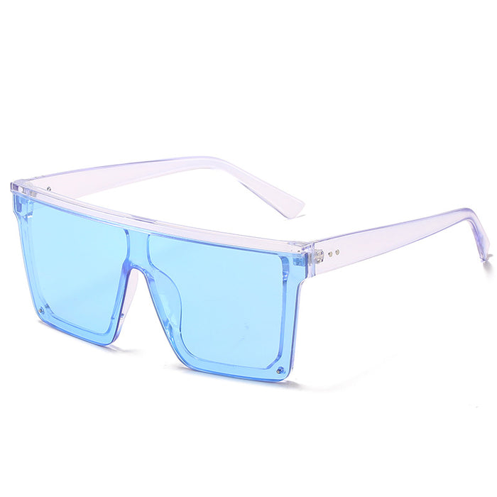 Wholesale PC Lens Large Square Sunglasses JDC-SG-XiY007