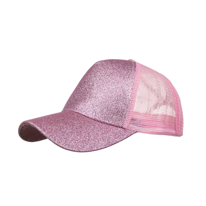 Jewelry WholesaleWholesale Multicolor Glitter Ponytail Baseball Cap JDC-FH-ZMei006 Fashionhat 众美 %variant_option1% %variant_option2% %variant_option3%  Factory Price JoyasDeChina Joyas De China