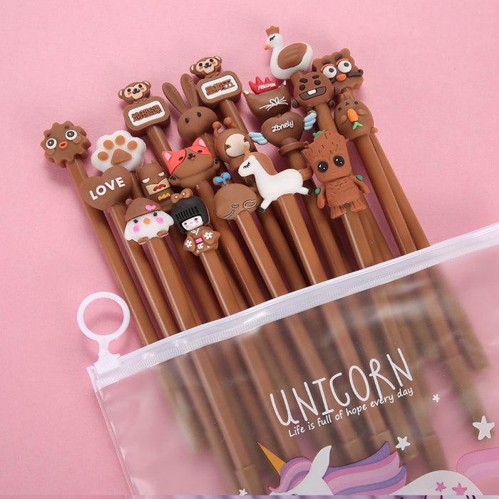 Jewelry WholesaleWholesale Daimeng cartoon pen 30 neutral pen set JDC-BP-HWJ004 Ballpoint pen 好文聚 %variant_option1% %variant_option2% %variant_option3%  Factory Price JoyasDeChina Joyas De China