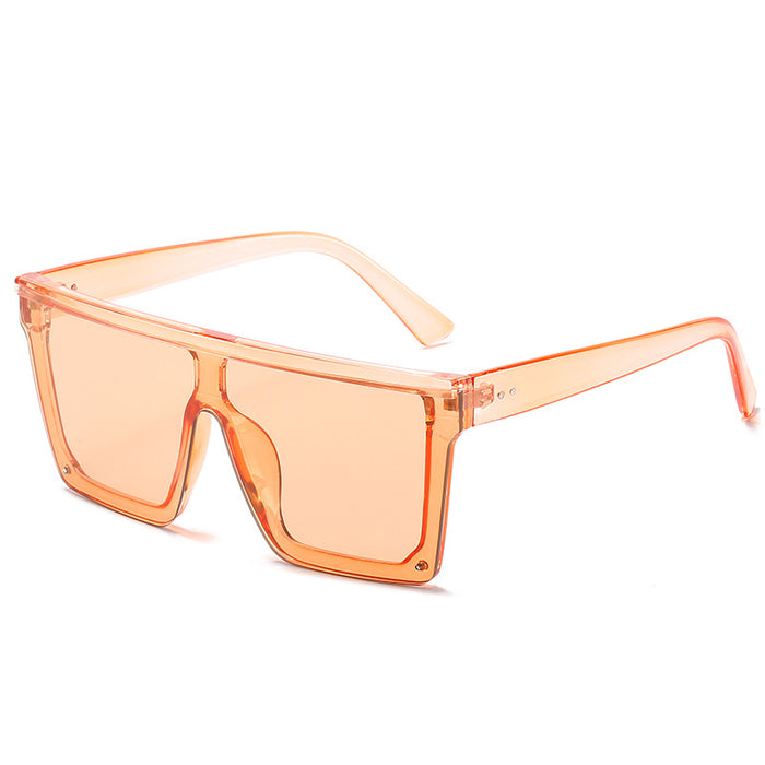 Wholesale PC Lens Large Square Sunglasses JDC-SG-XiY007