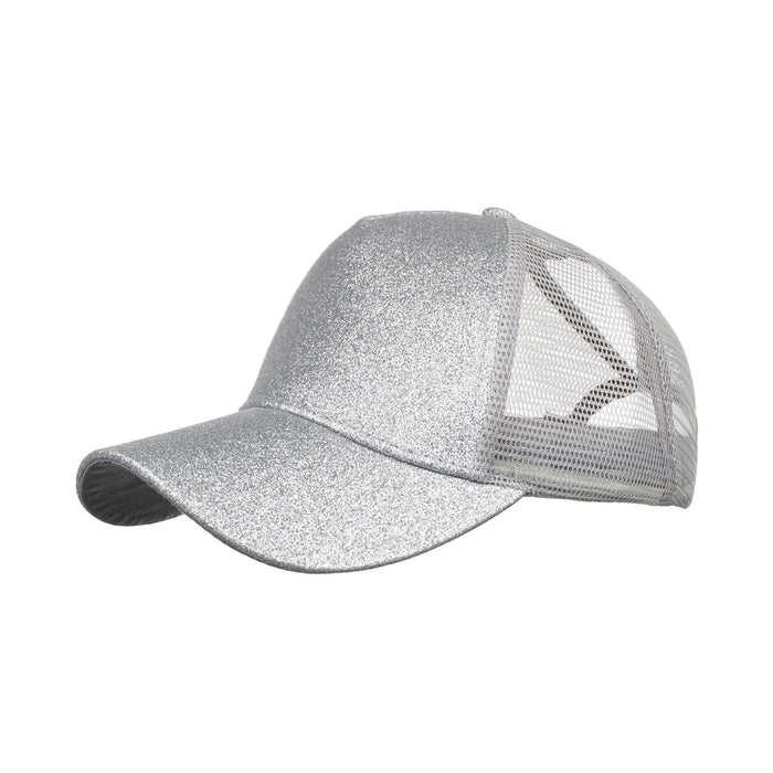 Jewelry WholesaleWholesale Multicolor Glitter Ponytail Baseball Cap JDC-FH-ZMei008 Fashionhat 众美 %variant_option1% %variant_option2% %variant_option3%  Factory Price JoyasDeChina Joyas De China