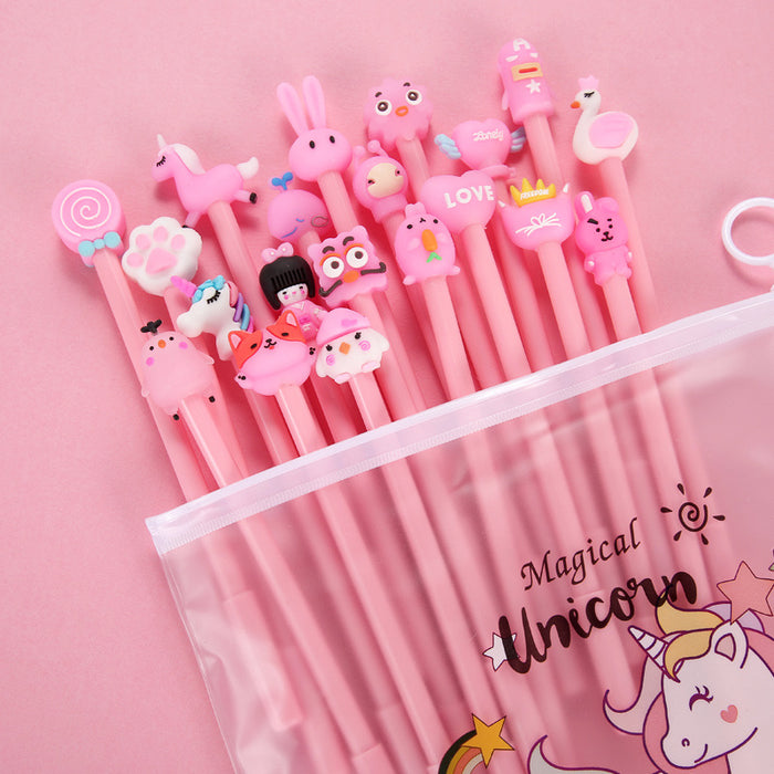 Jewelry WholesaleWholesale Daimeng cartoon pen 30 neutral pen set JDC-BP-HWJ004 Ballpoint pen 好文聚 %variant_option1% %variant_option2% %variant_option3%  Factory Price JoyasDeChina Joyas De China