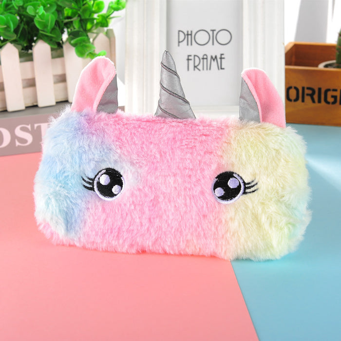 Wholesale Plush Cartoon Pencil Bag JDC-PB-RJ001