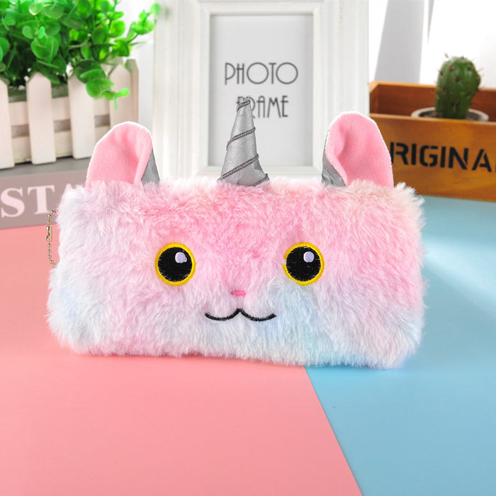 Wholesale Plush Cartoon Pencil Bag JDC-PB-RJ001