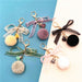 Jewelry WholesaleWholesale Bow Lace Plush Hair Ball Keychain JDC-KC-KaiY001 Keychains 凯月 %variant_option1% %variant_option2% %variant_option3%  Factory Price JoyasDeChina Joyas De China