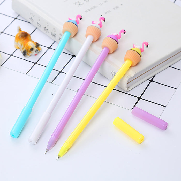 Jewelry WholesaleWholesale Flamingo Ice Cream Silicone Plastic Ballpoint Pen JDC-BP-Liuj006 Ballpoint Pen 柳锦 %variant_option1% %variant_option2% %variant_option3%  Factory Price JoyasDeChina Joyas De China