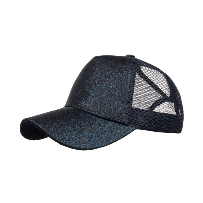 Jewelry WholesaleWholesale Multicolor Glitter Ponytail Baseball Cap JDC-FH-ZMei006 Fashionhat 众美 %variant_option1% %variant_option2% %variant_option3%  Factory Price JoyasDeChina Joyas De China